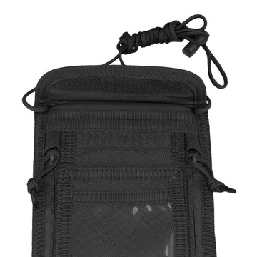 СУМКА ДЛЯ ПАСПОРТА, ЧЕРНАЯ