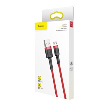 Кабель Baseus Cafule USB/micro USB QC 3.0