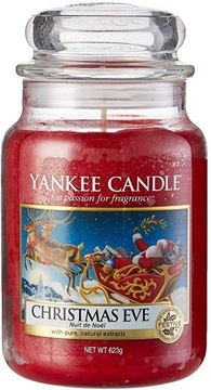 YANKEE CANDLE CHRISTMAS EVE ŚWIECA ZAPACHOWA 623g