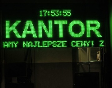 Светодиодная реклама, дисплей 48х224, светодиодная панель Wi FI, для Android, iOS. IP65