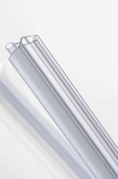 УПЛОТНИТЕЛЬ НИЖНИЙ ДЛЯ ДУШЕВОЙ КАБИНЫ - ДВЕРЬ ВНУТРЕННЯЯ - СТЕКЛО 6-8 мм 65 см