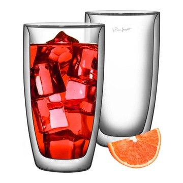Szklanki termiczne LAMART 230ml Kubek Podwójne Dno