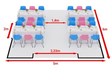5x6m 2-2,91m Namiot imprezowy ogrodowy całoroczny