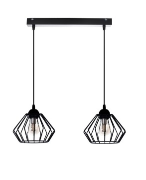 LAMPA WISZĄCA SUFITOWA ŻYRANDOL BRYLANT LOFT DRUT