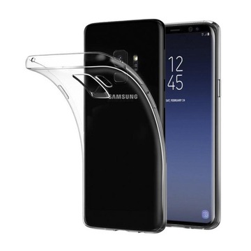 BEZBARWNE ETUI PRZEŹROCZYSTE PLECKI NA TYŁ DO SAMSUNG GALAXY S9 PLUS +