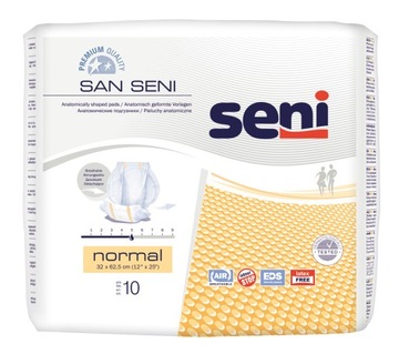 San Seni Normal pieluchy anatomiczne 10 szt