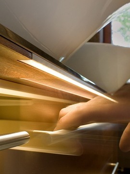 Крышка для профиля LED Micro, серый Kluś