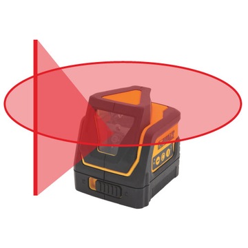 Лазерный лазер DeWALT DW0811 с ​​перекрестным обзором на 360+ ОЧКИ+ ШТАТИВ