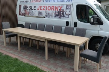Stół dąb sonoma 8-nóg od 8-18 osób 160/90/360cm