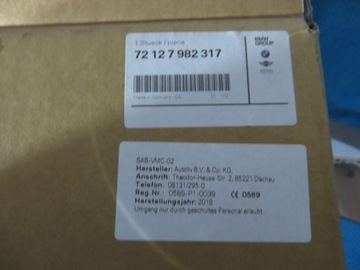 BMW 6 F06 F13 ULOŽENÍ BOČNÍ SEDADLA ZVEDÁK PŘEDNÍ