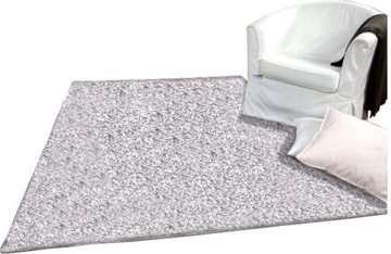 Dywan Shaggy Obszyty 180x220 Szary mix 8 kolorów