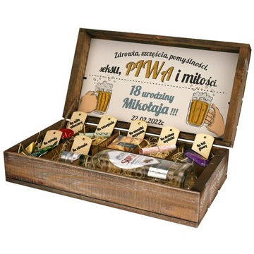 BOX BOX ESSENTIALS ДЛЯ ПОДАРКА НА 18-ЛЕТИЕ ДНЯ РОЖДЕНИЯ