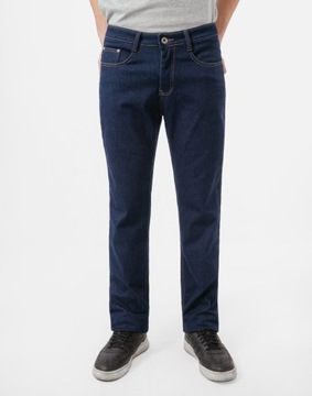 Spodnie Ocieplane Polarem Męskie Jeans B222 110 cm