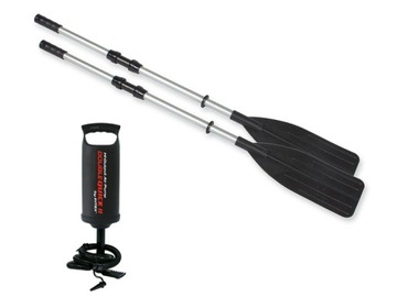 Понтон Seahawk на 3 человека Насос Intex + лопасти 68380 МОДЕЛЬ 2024 г.