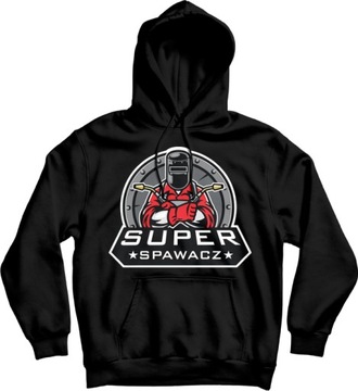 SPAWACZ bluza z kapturem SUPER SPAWACZ r. L