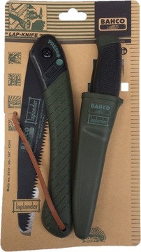 Bahco Складная пила + нож НАБОР LAPLANDER