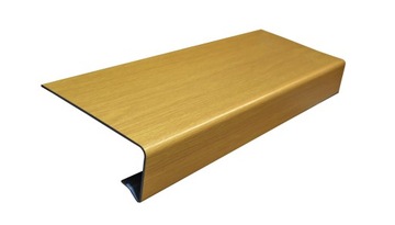 PARAPET RENOWACYJNY NAKŁADKA PCV JABŁOŃ 35cm