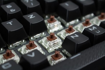 Оригинальные переключатели Cherry MX RGB коричневого цвета