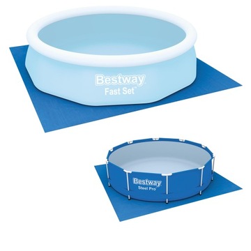 Mata pod basen ogrodowy 274x274 cm BESTWAY 58000