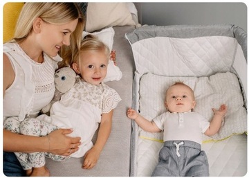 ŁÓŻECZKO DOSTAWNE LIONELO THEO TURYSTYCZNE GRATIS MATERAC MOSKITIERA TORBA