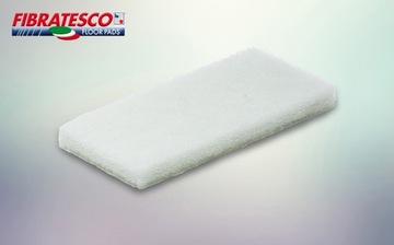 10 x PROFESJONALNY PAD RĘCZNY FIBRATESCO – BIAŁY