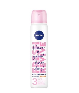 Сухой шампунь Nivea Fresh Revive для каштановых волос 200мл