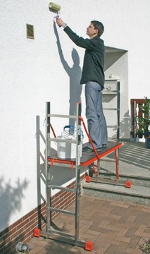 Rusztowanie Aluminiowe Drabinowe Krause VarioTop