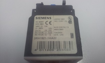 Контактор 60А, Siemens Sirius 3RT1035-1BB44 24В