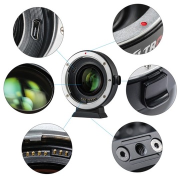 Переходное кольцо для объектива Viltrox EF-EOS M2