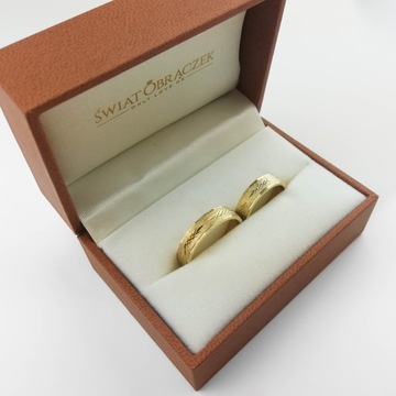ЗОЛОТЫЕ ОБРУЧАЛЬНЫЕ КОЛЬЦА СЕРЕБРО 925 ПРОБЫ ЗОЛОТО 750 ПРОБЫ