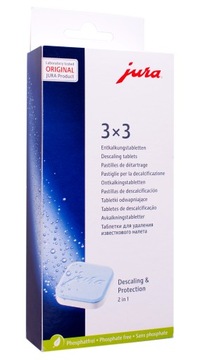 Jura Таблетки для 2-фазного удаления накипи 9 шт 3х3