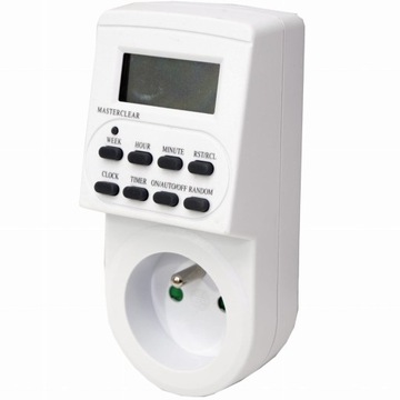 PROGRAMATOR WŁĄCZNIK WYŁĄCZNIK CZASOWY TIMER DT03