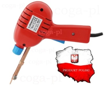 Polska lutownica transformatorowa TEX LED 100W RED