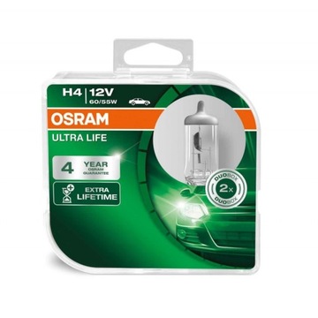 OSRAM H4 12V 60/55W 3x ULTRA LIFE 2szt.