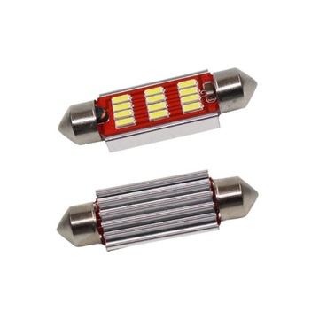 СВЕТОДИОДНАЯ ЛАМПА 12 SMD 4014 C5W C10W CANBUS 41мм 42мм