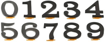 № НОМЕР ДОМА ЧЕРНЫЕ ЦИФРЫ МАРКИРОВКА 18 СМ ПВХ.