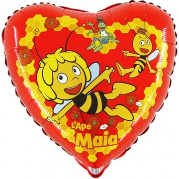 Balon foliowy serce Maja 45cmx45cm