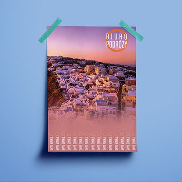 Трелевка рекламных плакатов с логотипом трелевка А3х100