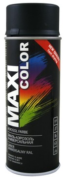 Lakier w sprayu Maxi Color 400 ml czarny mat RAL 9005
