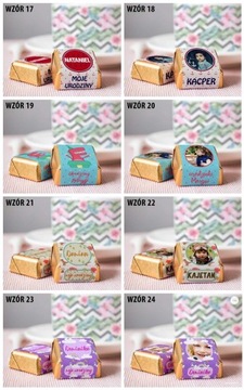 10 шт ФОТО Шоколадные конфеты Спасибо на День Рождения