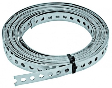 Taśma montażowa stalowa perforowana 12x0,75mm 10m