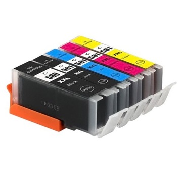 KOMPLET 5x TUSZ do DRUKARKI CANON PIXMA TS6350 TS6351 TS8150 TS8151 TS8152