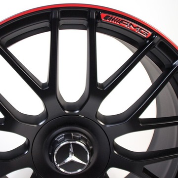 КРЫШКИ НА MERCEDES AMG ДИСКИ 75MM 4 ШТ.