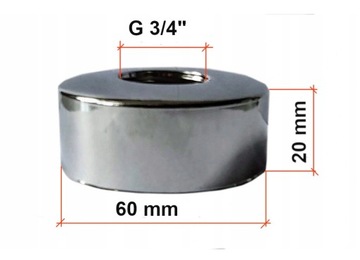 Настенные розетки для ванн. ванны, душ. 20 мм