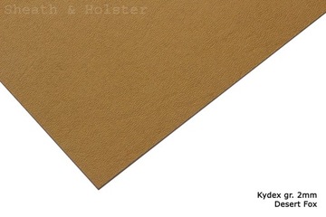 Kydex Desert Fox - 200x300mm gr. 2mm