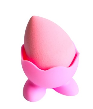 GĄBKA DO MAKIJAŻU PODKŁADU BLENDER Z PODSTAWKĄ