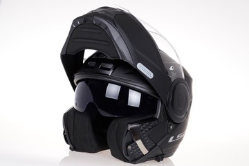 МОТОЦИКЛЬНЫЙ ШЛЕМ LS2 FF902 SCOPE FLOWER, черный матовый, СИСТЕМА PINLOCK