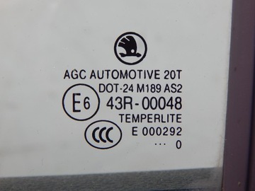 skoda fabia 2 II универсал подъемная дверь задняя левая задняя