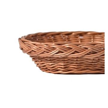 Плетеный поднос Поднос для столовых приборов, хлеба, фруктов