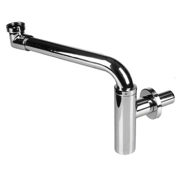 SYFON OSZCZĘDZAJĄCY MIEJSCE UMYWLKOWY METAL CHROM